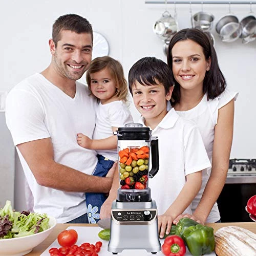 1200 Watts Powerful Blender Countertop High Speed With 51 Oz BPA Free Jar For Smoothies, Shakes, Frozen Drinks 5 1200 Watts Powerful Blender Countertop High Speed With 51 Oz BPA Free Jar For Smoothies, Shakes, Frozen Drinks - Image 5