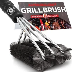 BBQ Grill Brush - Wire Grill Brush & BBQ Brush For Grill Cleaning - Grill Brush For Outdoor Grill & Gas Grill Cleaner For All BBQ Types -Kitchen Island Sale 51aHGgjWzL. AC
