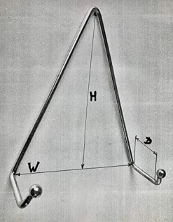 Brass Set Of 3 Plate Hangers, Displays Plates On Wall Size 8" To 11" In Diameter -Kitchen Island Sale 51aq6rcPzPL