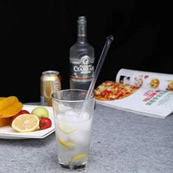 Aboat 120 Pieces 7.3 Inch Plastic Round Top Swizzle Sticks, Crystal 12 Aboat 120 Pieces 7.3 Inch Plastic Round Top Swizzle Sticks, Crystal -Kitchen Island Sale 51axYgrFgeL