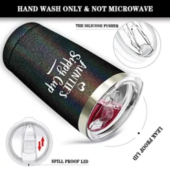 Gifts For Aunt - Best Aunt Ever Gifts - Auntie Gifts From Niece, Nephew - Funny Birthday Christmas Gifts For Auntie, New Aunt, First Time Aunt - Vacuum Insulated Tumbler Cup -Kitchen Island Sale 51b0ntVJNoL