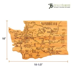 Destination Washington State Shaped Serving And Cutting Board, Includes Hang Tie For Wall Display 7 Destination Washington State Shaped Serving And Cutting Board, Includes Hang Tie For Wall Display -Kitchen Island Sale 51b2TSwY3SS