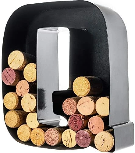 Wine Cork Holder - Metal Monogram Letter (M), Brushed Metal, Large | Wine Lover Gifts, Housewarming, Engagement & Bridal Shower Gifts | Personalized Wall Art | Home Décor 8 Wine Cork Holder - Metal Monogram Letter (M), Brushed Metal, Large | Wine Lover Gifts, Housewarming, Engagement & Bridal Shower Gifts | Personalized Wall Art | Home Décor - Image 8