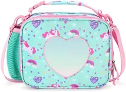 Mibasies Girls Lunch Bag For Kids Rainbow Insulated Box With External Bottle Holder -Kitchen Island Sale 51caisZ1YcL. AC