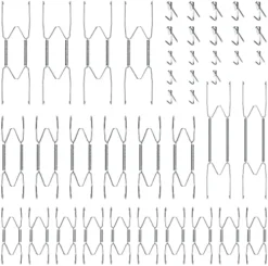 20 Pieces 20 Pieces Plate Hangers 4/5, 6, 8, 10 Inches Invisible Wall Plate Hangers Stainless Decorative Wire Plate Hangers With 20 Pieces Hangers Hook With Nails For Antique Plates And Art (Gold) -Kitchen Island Sale 51cpVbKIUBL. AC