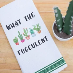 Funny Kitchen Towels, Plant Lover Gifts For Women Gardener, Plant Lady Mom Gifts, Housewarming, Friend Birthday Gift, Succulent Cactus Plant Gifts -Kitchen Island Sale 51dQMOnpCzL