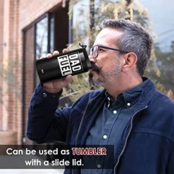 4-in-1 Dad Tumbler Gifts For Dad From Daughter Son - 12oz Dad Fuel Can Cooler Tumblers Travel Mug Cup - Stainless Steel Insulated Cans Coozie Christmas, Birthday, Father's Day Gift For Daddy -Kitchen Island Sale 51eEN8fJiwL