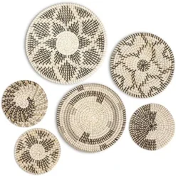 Handmade Woven Wall Basket Decor - Set Of 6 Hanging Seagrass Baskets For Rustic, Trendy, All Natural Home Decor With Boho Style | Decorative, Round Baskets Perfect For Stylish Wall Displays 16 Handmade Woven Wall Basket Decor - Set Of 6 Hanging Seagrass Baskets For Rustic, Trendy, All Natural Home Decor With Boho Style | Decorative, Round Baskets Perfect For Stylish Wall Displays -Kitchen Island Sale 51eMwzNd4WL. AC