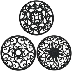 Silicone Trivets For Hot Dishes, Hot Pads For Kitchen Counter, Trivets For Hot Pots And Pans, Multi Purpose Heat Resistant Mats For Table And Countertops, Silicone Trivet Mat Set 6 White -Kitchen Island Sale 51eRPxtiiL. AC