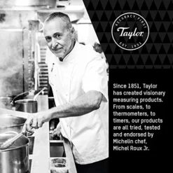 Taylor Digital Kitchen Food Scales With Glass Platform, Highly Accurate With Tare Function And Precision, Stainless Silver Weighs 5 Kg 8 Taylor Digital Kitchen Food Scales With Glass Platform, Highly Accurate With Tare Function And Precision, Stainless Silver Weighs 5 Kg -Kitchen Island Sale 51eWX9Q5NIL