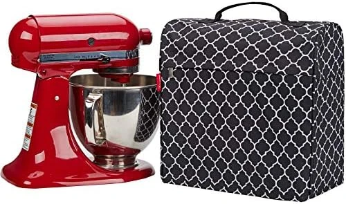 NICOGENA Stand Mixer Cover Compatible With KitchenAid Bowl Lift 5-8 Quart, Dust Cover With Zipper Pocket For Accessories, Lantern Black 10 NICOGENA Stand Mixer Cover Compatible With KitchenAid Bowl Lift 5-8 Quart, Dust Cover With Zipper Pocket For Accessories, Lantern Black - Image 10