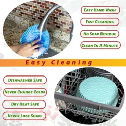 3PCS 8.5inch Air Fryer Silicone Liners -Microwave Oven Bowl - Reusable Air Fryer Liners -Food Grade Tasteless Silicone Air Fryer Liners - Air Fryer Accessories Kitchen Gadgets Must Have Foodie -Kitchen Island Sale 51enTHmae0L