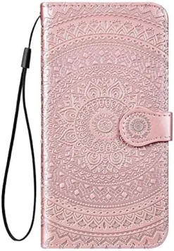 Compatible With Samusng Galaxy S7 Edge Case Emboss Mandala Floral Pu Leather Wallet Strap Case With Card Holder Slots Shockproof Magnetic Kickstand Stand Folio Flip Book Protective Cover,gray -Kitchen Island Sale 51eoPgArF5L. AC