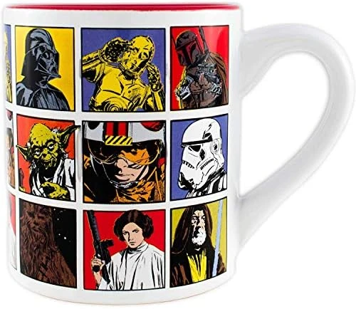 Tar Wars Darth Vader Expressions Ceramic Coffee Mug, 14 Ounces 5 Tar Wars Darth Vader Expressions Ceramic Coffee Mug, 14 Ounces - Image 5
