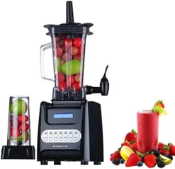 Vente Kitchen Countertop Blender With Dispenser Stainless Steel Blade & 1.5L BPA-Free Portable Easy Clean Jar, 1000 Watt Base Powered Electric Mixer For Smoothie Protein Shakes, Black BLH1000B -Kitchen Island Sale 51gBgIxkd9L. AC
