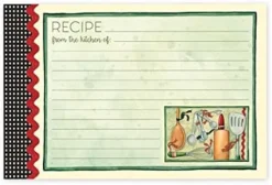 4" X 6" Lined Recipe Cards, Cook With Love, 36-Count -Kitchen Island Sale 51gLR l47L. AC
