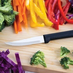 Rada Cutlery Heavy Duty Stainless Steel Knife And Vegetable Peeler Pare And Peel Gift Set Resin, Made In The USA, 2 Piece, Black Handle 6 Rada Cutlery Heavy Duty Stainless Steel Knife And Vegetable Peeler Pare And Peel Gift Set Resin, Made In The USA, 2 Piece, Black Handle -Kitchen Island Sale 51gi5LFV2tL
