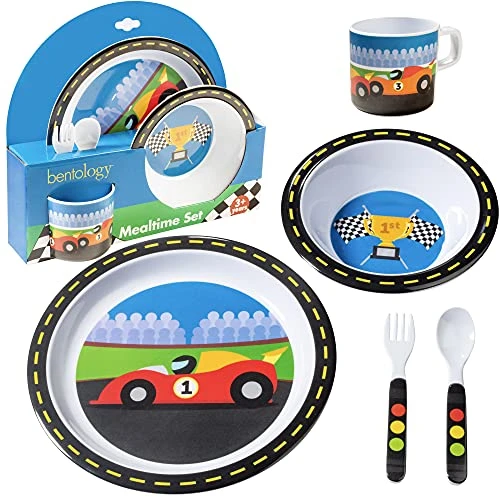 5 Pc Mealtime Baby Feeding Set For Kids And Toddlers - Includes Plate, Bowl, Cup, Fork And Spoon Utensil Flatware - Durable, Dishwasher Safe, BPA Free - Dino 13 5 Pc Mealtime Baby Feeding Set For Kids And Toddlers - Includes Plate, Bowl, Cup, Fork And Spoon Utensil Flatware - Durable, Dishwasher Safe, BPA Free - Dino - Image 13