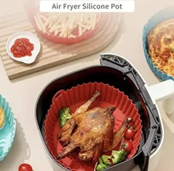 GUMMYS Air Fryer Liners, 3-Pack Silicone Air Fryer Pots With Mitts And Brush, 8 Inch Air Fryer Basket, Air Fryer Silicone Liners, Food Grade Air Fryer Accessories, Reusable Liner For Air Fryer 9 GUMMYS Air Fryer Liners, 3-Pack Silicone Air Fryer Pots With Mitts And Brush, 8 Inch Air Fryer Basket, Air Fryer Silicone Liners, Food Grade Air Fryer Accessories, Reusable Liner For Air Fryer -Kitchen Island Sale 51hZyidGCrL