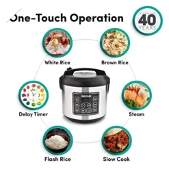 GENERIC 20-Cup (Cooked) Digital Rice Cooker And Food Steamer ARC-150SB (Renewed) 8 GENERIC 20-Cup (Cooked) Digital Rice Cooker And Food Steamer ARC-150SB (Renewed) -Kitchen Island Sale 51hfEUf9XDL