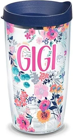 Tervis Made In USA Double Walled Dainty Floral Mother's Day Insulated Tumbler Cup Keeps Drinks Cold & Hot, 16oz, Nana -Kitchen Island Sale 51hkOHjw9zL. AC
