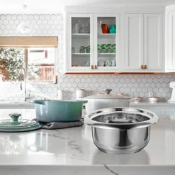 Rice Cooker Inner Pot Non Stick Stainless Steel Rice Cooker Liner Rice Cooking Container Rice Cooker Insert Rice Maker Accessories For Rice Maker Cooker -Kitchen Island Sale 51hrOIx8erL