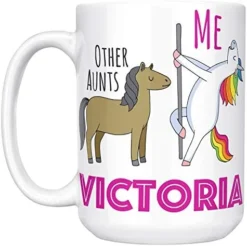 Other Bosses Vs Me Unicorn Coffee Mug, 11oz - Personalized Boss Gifts For Women With Name - Double Sided Print - Unique Bossycorn Coffee Cup | Boss Lady Gifts -Kitchen Island Sale 51i1DCMZnbL. AC