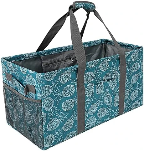 Acnusik Extra Large Utility Tote Bag For Women With Pockets,Canvas Collapsible Tote Bags 13 Acnusik Extra Large Utility Tote Bag For Women With Pockets,Canvas Collapsible Tote Bags - Image 13