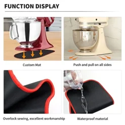 Mixer Sliding Mat, Mixer Slider Mat For Kitchenaid Stand Mixer, Applicance Mixer For 4.5-5 Qt, Rubber Mover Moving Matting For Kitchenaid -Kitchen Island Sale 51iWmFjWCRL