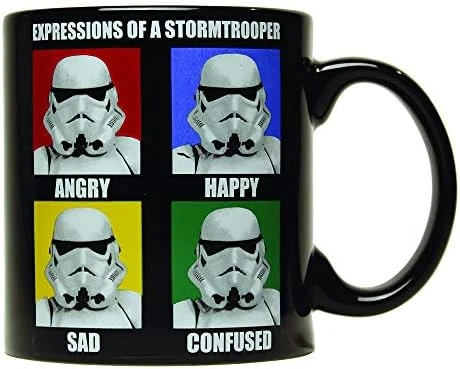 Tar Wars Darth Vader Expressions Ceramic Coffee Mug, 14 Ounces 8 Tar Wars Darth Vader Expressions Ceramic Coffee Mug, 14 Ounces - Image 8