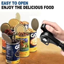 - Safe Cut Can Opener, Smooth Edge Can Opener - Can Opener Handheld, Manual Can Opener, Ergonomic Smooth Edge, Food Grade Stainless Steel Cutting Can Opener For Kitchen & Restaurant -Kitchen Island Sale 51jz2QrYBPL