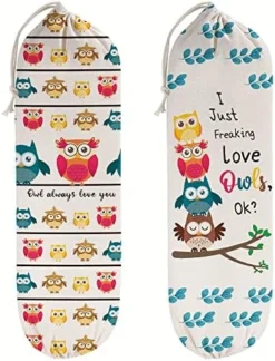 WELLBANEE 2Pcs Sunflower Plastic Bag Holder For Kitchen, The Bag Bag, Plastic Bag Organizer- PB001 -Kitchen Island Sale 51k9gIa1VL. AC