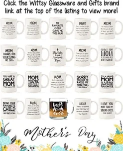 Funny Mom Coffee Mug - Sorry You P-e Yourself - Mothers Day Gifts From Daughter, Son - Best Gifts For Mom From Kids - Unique Gag Mom Gifts - Fun Birthday Present Idea For Women, Her - Cool Novelty Cup -Kitchen Island Sale 51kI4yUtoVL 3