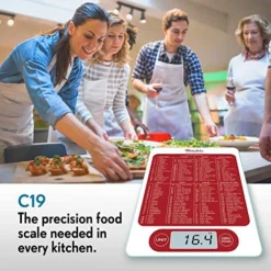 19, An American Comany, You CAN FIND Cheaper BUT You Can't FIND Better, 12lbs Family Food Kitchen Scale, Solid Glass Top, Designed In Seattle WA -Kitchen Island Sale 51mCY04g3bL