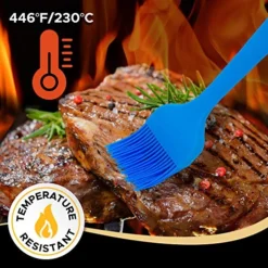 Gnite Lifestyle Silicone Pastry Brush - 2pcs Basting Brush For Cooking, Baking & BBQ - Easy To Clean Grill Brush - Heat Resistant Silicone Brush - Basting Brushes Kitchen - BBQ Brush - Large & Small -Kitchen Island Sale 51mdNblQlKL