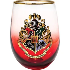 Hogwarts Crest Stemless Glass