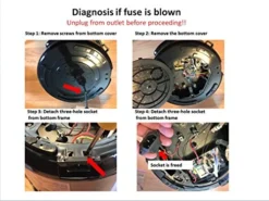 "GJS Gourmet Fuse Compatible With 8 Qt Bella Electric Pressure Cookers Model M-80B30AG". This Fuse Is Not Created Or Sold By Bella. -Kitchen Island Sale 51nCEKXWKML