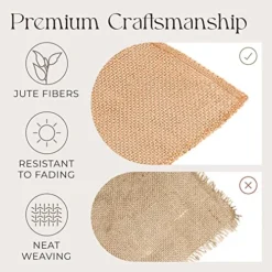 Table Runner - For Farmhouse-Style Dining Room - Burlap Roll Woven Jute Fabric Placemats Or Centerpieces -Rustic Home Decor For Coffee, Tea, & Outdoor Tables - Long Roll (14in*10yards) 12 Table Runner - For Farmhouse-Style Dining Room - Burlap Roll Woven Jute Fabric Placemats Or Centerpieces -Rustic Home Decor For Coffee, Tea, & Outdoor Tables - Long Roll (14in*10yards) -Kitchen Island Sale 51nkeEyVVXL