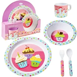 5 Pc Mealtime Baby Feeding Set For Kids And Toddlers - Includes Plate, Bowl, Cup, Fork And Spoon Utensil Flatware - Durable, Dishwasher Safe, BPA Free - Dino 20 5 Pc Mealtime Baby Feeding Set For Kids And Toddlers - Includes Plate, Bowl, Cup, Fork And Spoon Utensil Flatware - Durable, Dishwasher Safe, BPA Free - Dino -Kitchen Island Sale 51o0ExMb4L
