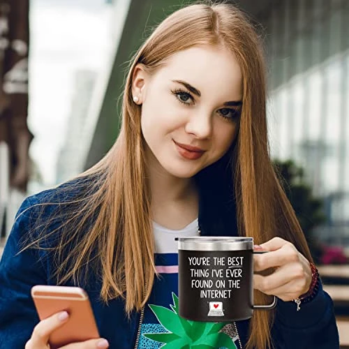 Anniversary For Him, Her Gifts - Gifts For Boyfriend, Girlfriend, Husband, Wife, Friends - Birthday Gifts For Him, Her, Friends, Men - Tumbler/Mug 14 Oz 4 Anniversary For Him, Her Gifts - Gifts For Boyfriend, Girlfriend, Husband, Wife, Friends - Birthday Gifts For Him, Her, Friends, Men - Tumbler/Mug 14 Oz - Image 4