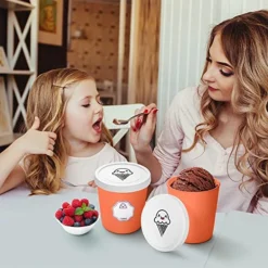 Ce Cream Containers (2 Pack - 1 Quart Each), Ice Cream Containers For Homemade Ice Cream, Ice Cream Storage Containers For Freezer, 1 Quart Freezer Containers For Ice Cream Storage - Berry Orange 10 Ce Cream Containers (2 Pack - 1 Quart Each), Ice Cream Containers For Homemade Ice Cream, Ice Cream Storage Containers For Freezer, 1 Quart Freezer Containers For Ice Cream Storage - Berry Orange -Kitchen Island Sale 51q0BRlBchL