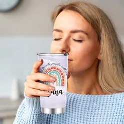 Best Nana Ever Gifts-Grandma Gifts From Grandson,Granddaughter-Valentines Christmas Mothers Day Gifts For Her,Grandma Birthday Gifts-Insulated Travel Mug With Straw And Lid 20oz -Kitchen Island Sale 51q85JydksL