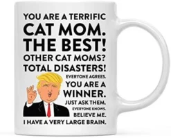 Funny President Donald Trump 11oz. Coffee Mug Gift, Terrific Mimi, 1-Pack, Hot Chocolate Christmas Birthday Drinking Cup Republican Political Satire For Family In Laws -Kitchen Island Sale 51qebiwEnuL. AC