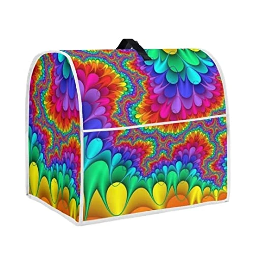 Youngerbaby Colorful Flower Print Stand Mixer Cover Blender Cover Dustproof Kitchen Appliance Organizer Bag Cover With A Pocket 1 Youngerbaby Colorful Flower Print Stand Mixer Cover Blender Cover Dustproof Kitchen Appliance Organizer Bag Cover With A Pocket