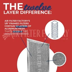 2-Pack Air Filter Factory Replacement For GE WB06X10608 Microwave Oven 12-Layer Aluminum Grease Filter 5 X 7-5/8 X 3/32 Inches -Kitchen Island Sale 51rUsZBru5L
