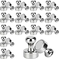 18 Pcs Push Pin Magnets, Fridge Magnet, Whiteboard Magnets, Heavy Duty Magnet, Used As Strong Fridge Magnet, Office Magnets, Strong Magnet For Whiteboard, Perfect For Home, Office, Not For Glass Board -Kitchen Island Sale 51rpNjkPm L. AC