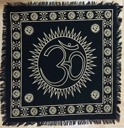Altar Cloth Triple Moon Pentagram Goddess Witchcraft Alter Tarot Spread Top Cloth Wiccan Square Spiritual 18 By 18 Sacred Cloth (Triple Moon Pentagram Gold Silver) -Kitchen Island Sale 51s4GCbGM0L. AC