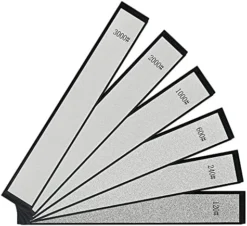 7PCS Knife Sharpening Stone For Professional Knife Sharpeners Fix-Angle Kitchen Sharpener - 4 Ceremic Whetstones: 120#, 320#, 600#, 1500# & 3 Water Stones: 3000# 6000#, 10000# For RUIXIN PRO -Kitchen Island Sale 51tU0cgt25L. AC