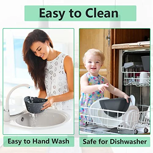 2 Pack Silicone Slow Cooker Liners Fit Crockpot 6-7 Quarts Oval Slow Cooker, Reusable Food Grade Silicone Slow Cooker Divider Liners,BPA Free,Easy Clean Or Leakproof Dishwasher Safe Cooking Liner (Grey) 4 2 Pack Silicone Slow Cooker Liners Fit Crockpot 6-7 Quarts Oval Slow Cooker, Reusable Food Grade Silicone Slow Cooker Divider Liners,BPA Free,Easy Clean Or Leakproof Dishwasher Safe Cooking Liner (Grey) - Image 4