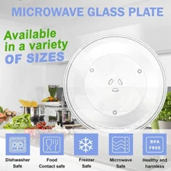 Replacement For Frigidaire 5304509621 Microwave Glass Tray Turntable Plate 13 1/5" -Kitchen Island Sale 51uGhAfykTL